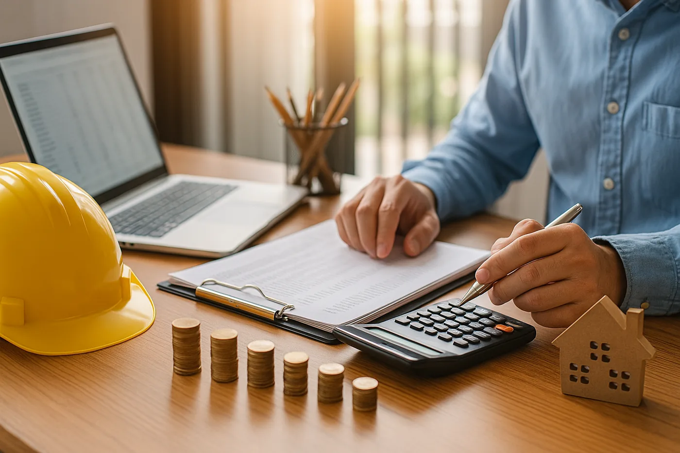 Construction cost accounting — article illustration